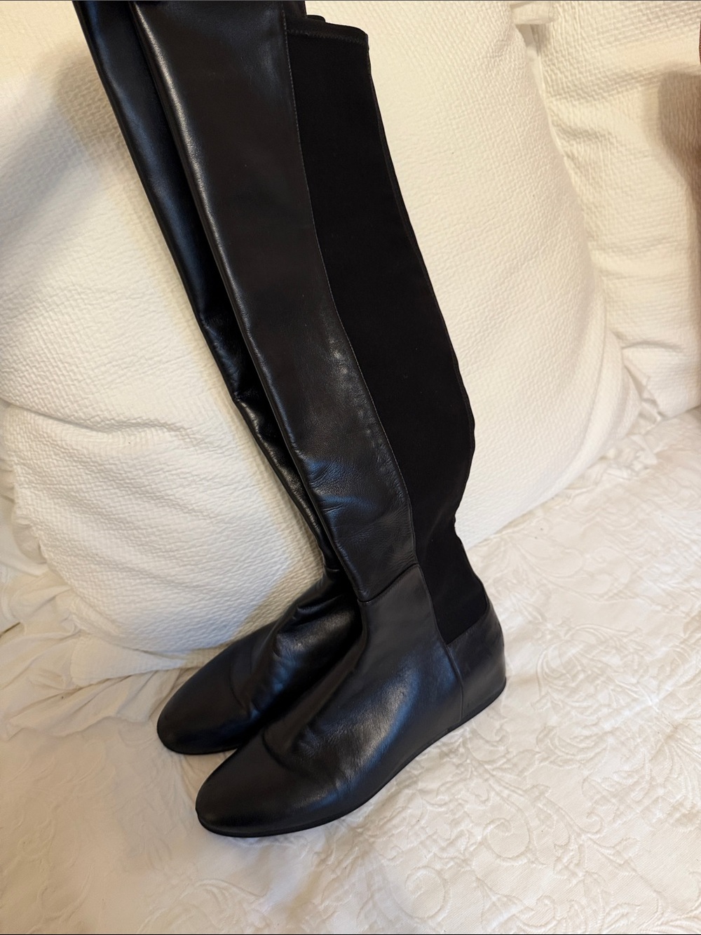 Black Over-the-Knee Women's Boots